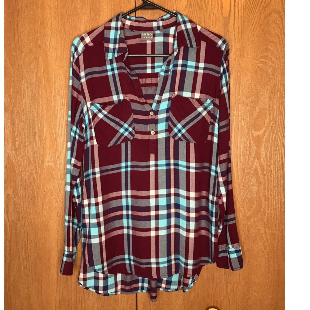 NY&Co. flannel top